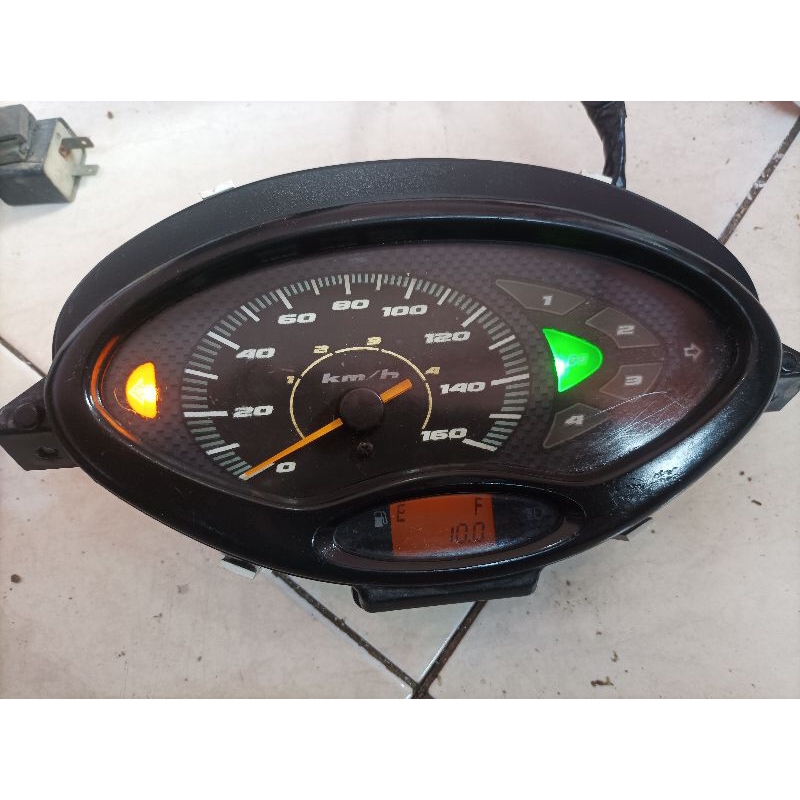 Jual speedometer honda karisma D soket putih original copotan | Shopee ...