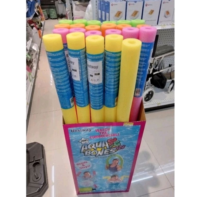 Jual Aqua Bones Pool Noodle Bestway Tiang panjang Untuk Di kolam Renang ...