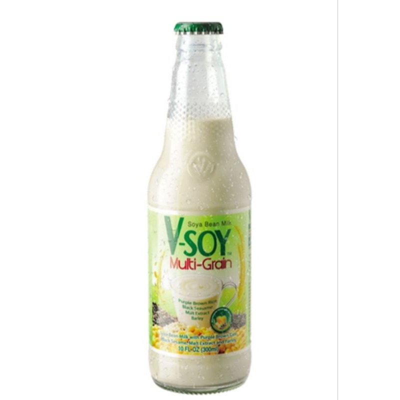 Jual V Soy Soya Bean Milk Susu Kacang Kedelai 300 Ml Shopee Indonesia 7196