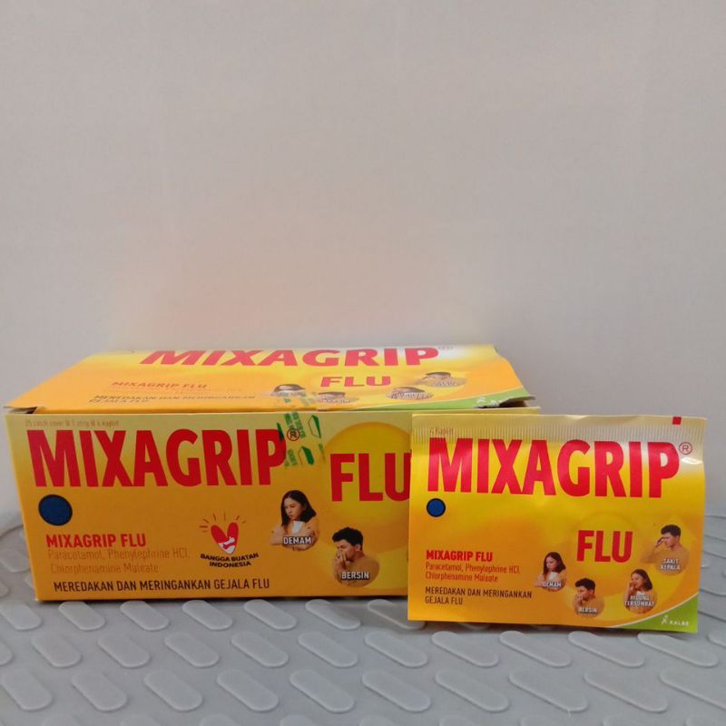 Jual mixagrip flu (1strip isi 4tablet) | Shopee Indonesia
