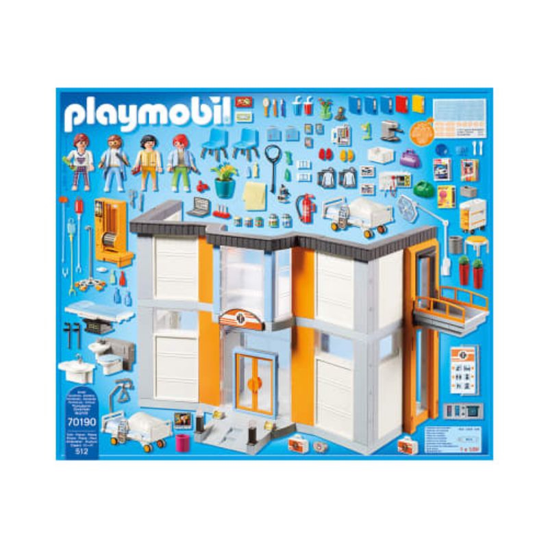 Jual Playmobil City Life Large Hospital 70190 | Shopee Indonesia