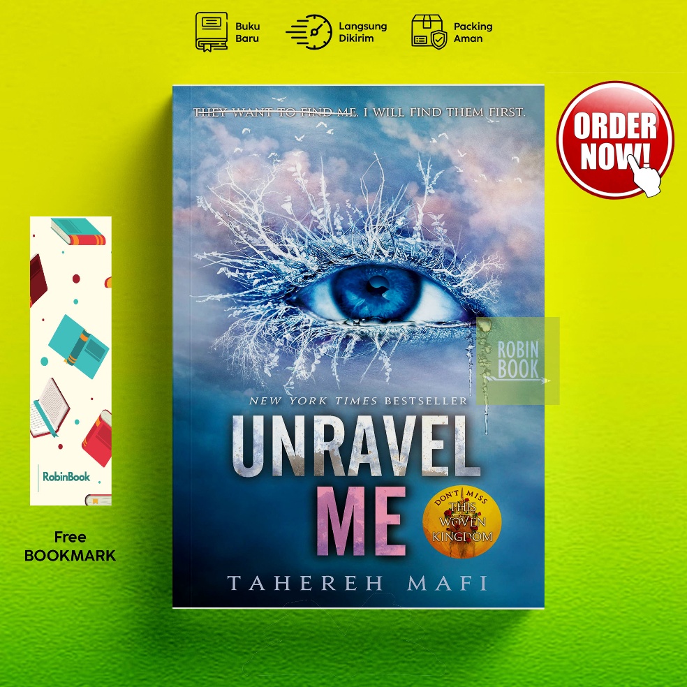 Jual ART W88B Unravel Me Shatter Me 2 by Tahereh Mafi Shopee Indonesia