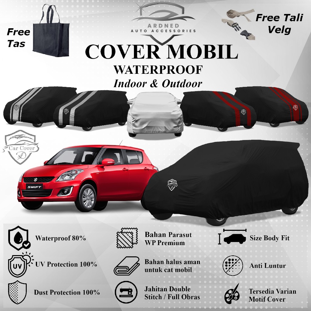 Jual Selimut Sarung Cover Body Mobil Suzuki Swift Waterproof Shopee