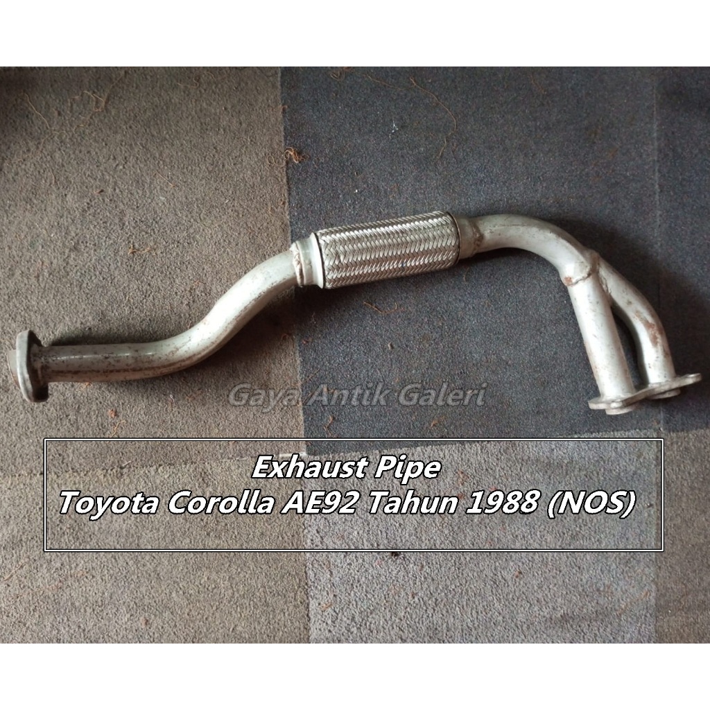 Jual Exhaust Pipe Toyota Corolla Twin Cam AE92 Tahun 1988 (NOS ...