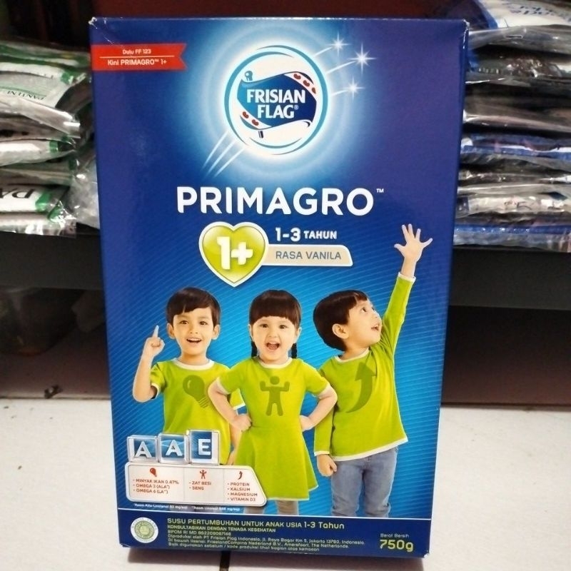 Jual Frisian flag primagro 1+ vanila 750 gr | Shopee Indonesia