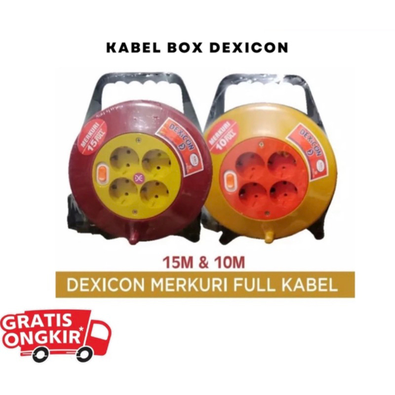 Jual kabel box roll 10 meter 15 meter/kabel roll 10 meter 15 meter ...