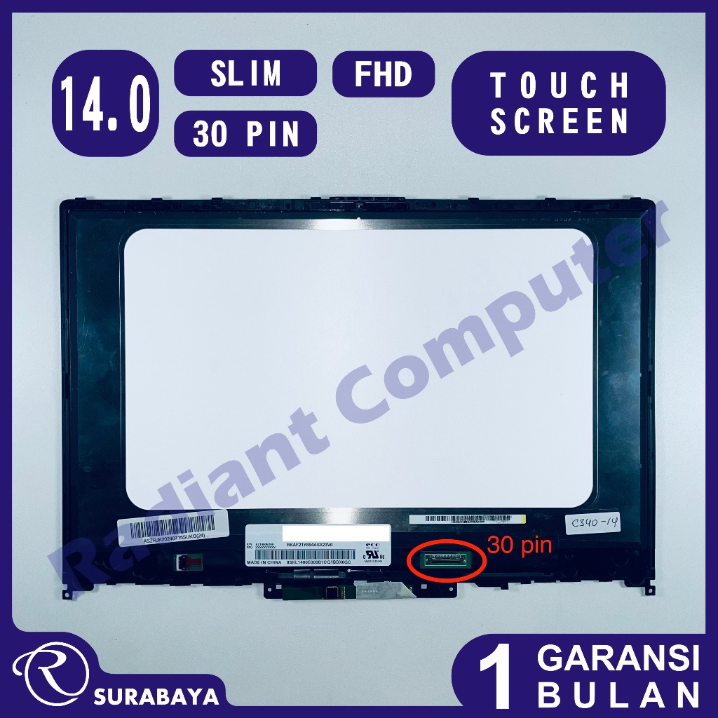 Display LCD Lenovo IDEAPAD L340 15API-81LW0001LM 15,6 LED HD - Foto 5