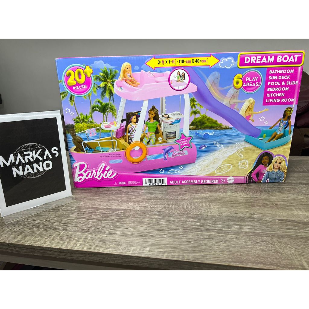 e-Tax | 29.99% OFF on BARBIE Barbie Dream Boat Playset HJV37 Multi-Color