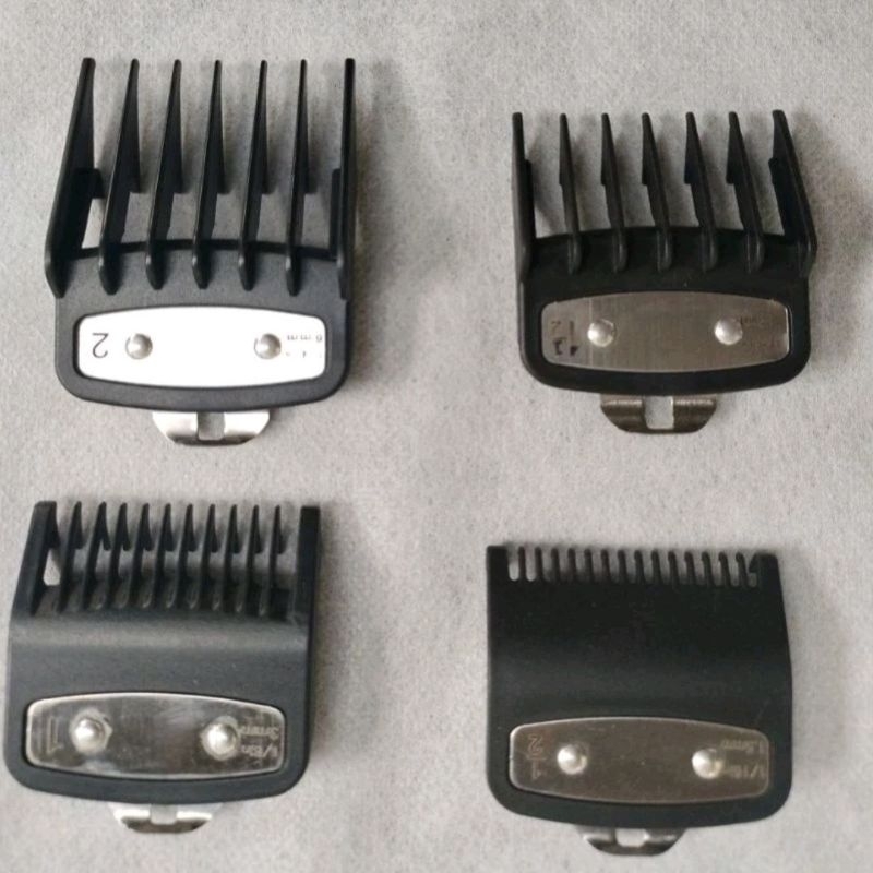 Jual 4 Ukuran Lengkap Guard Sepatu Plat Besi Cukur Rambut Cliper Ukuran ...