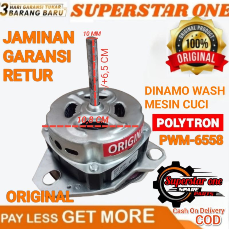 Jual Dinamo Motor Wash Pencuci Mesin Cuci Polytron Pwm Shopee Indonesia