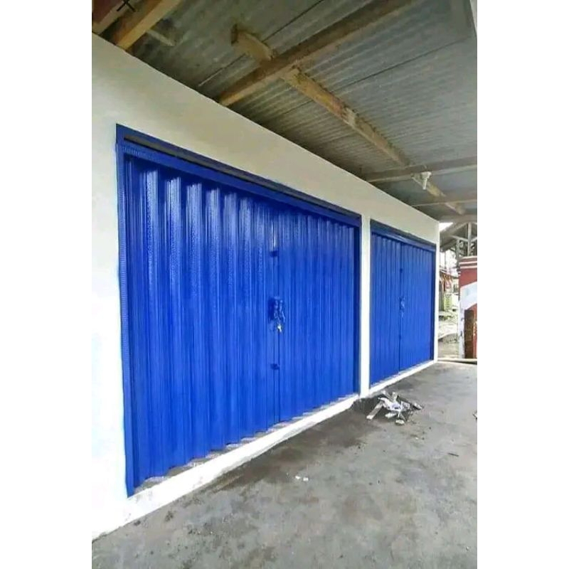 Jual Folding Gate Besi Slat Daun 0.4mm / Pintu Warung / Pintu Ruko ...