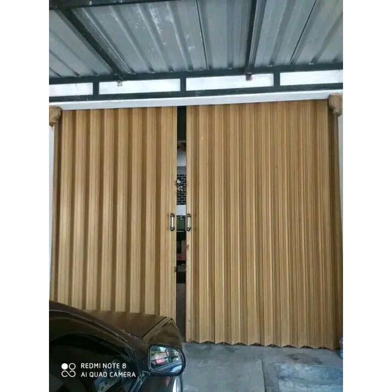 Jual Folding Gate Besi Slat Daun 0.4mm / Pintu Warung / Pintu Ruko ...