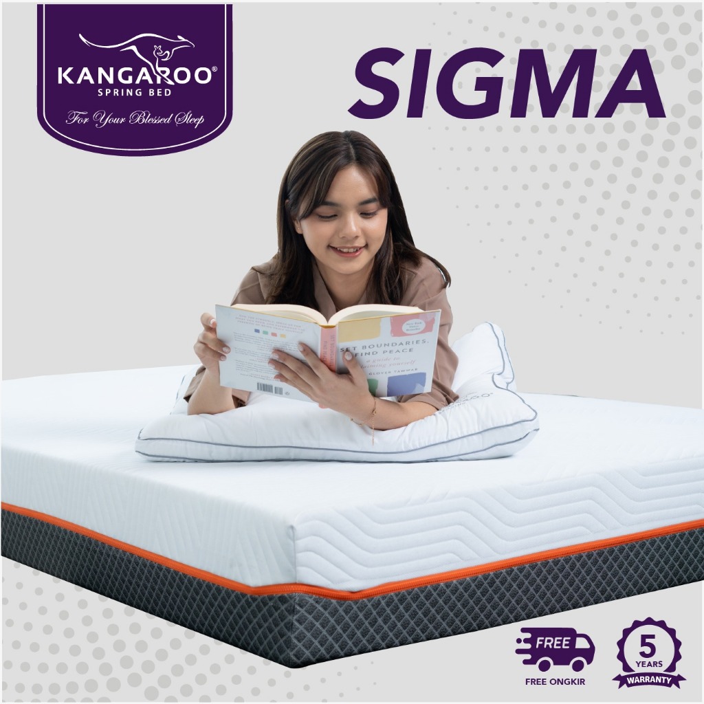 Jual Kangaroo - Kasur Busa/Pocket Sigma+ 25cm - Waterproof/Zipper ...