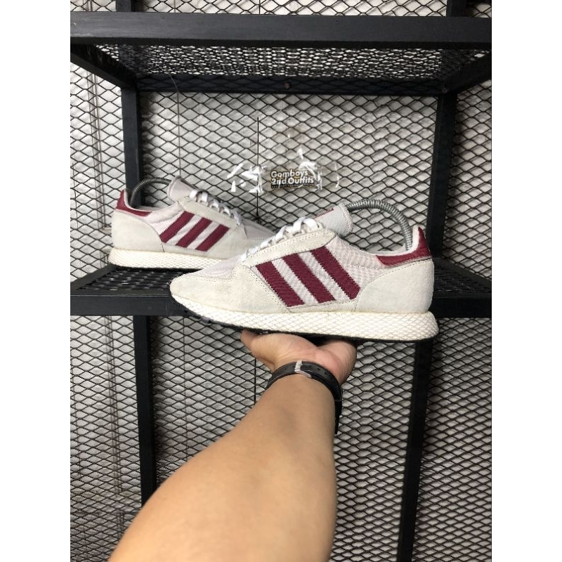 Jual Adidas Forest Grove Chalk Pearl size 40 Shopee Indonesia