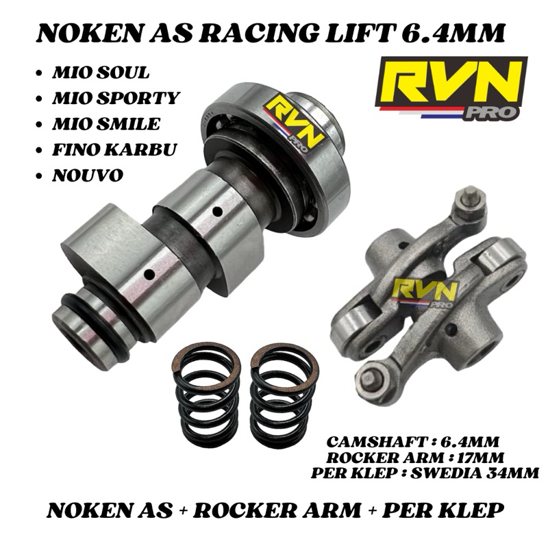 Jual Paketan Noken As Cam Racing Mio Sporty Mio Soul Nouvo Fino Karbu