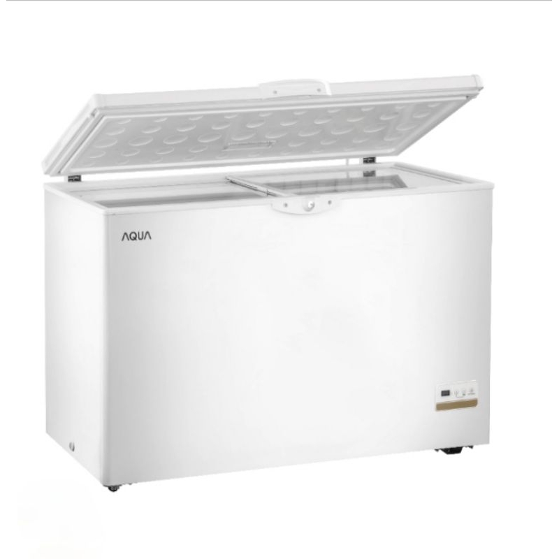 Jual Chest Freezer Aqua Ltr Aqf Gc Aqf Gc Shopee Indonesia