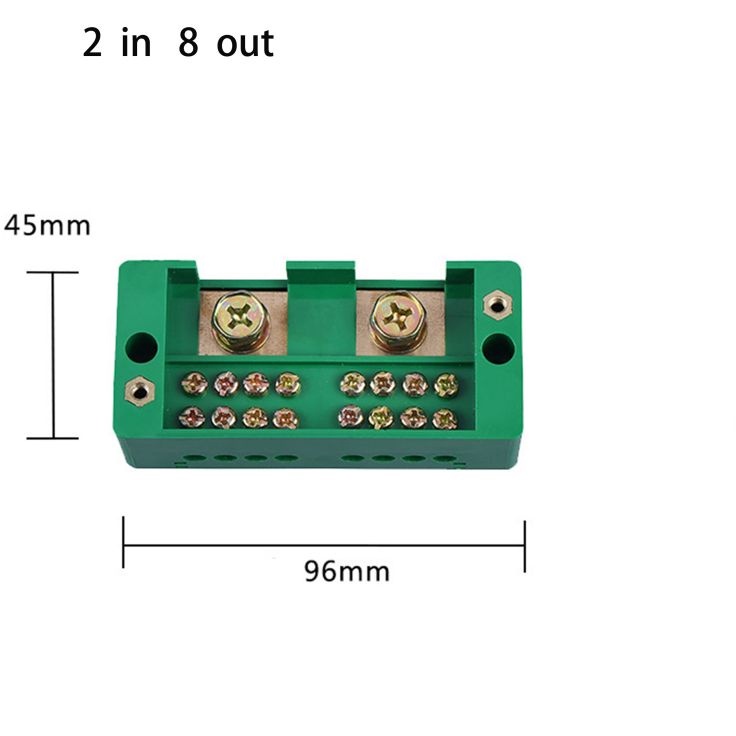Jual vd Terminal Konektor Kabel Listrik Terminal Junction Box 2 In 48 ...
