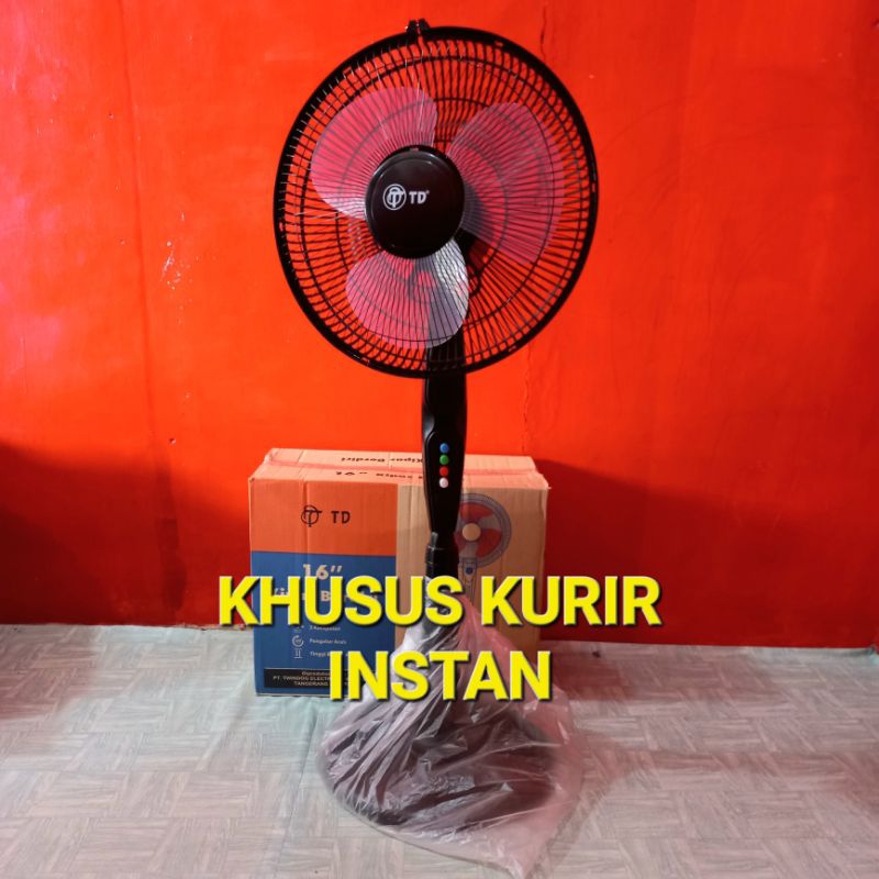 Jual Kipas Angin Berdiri Stand Fan Sni Twin Dog Td 16 Inch Shopee