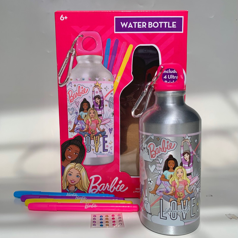 Jual Barbie Color Your Own Water Bottle | Shopee Indonesia