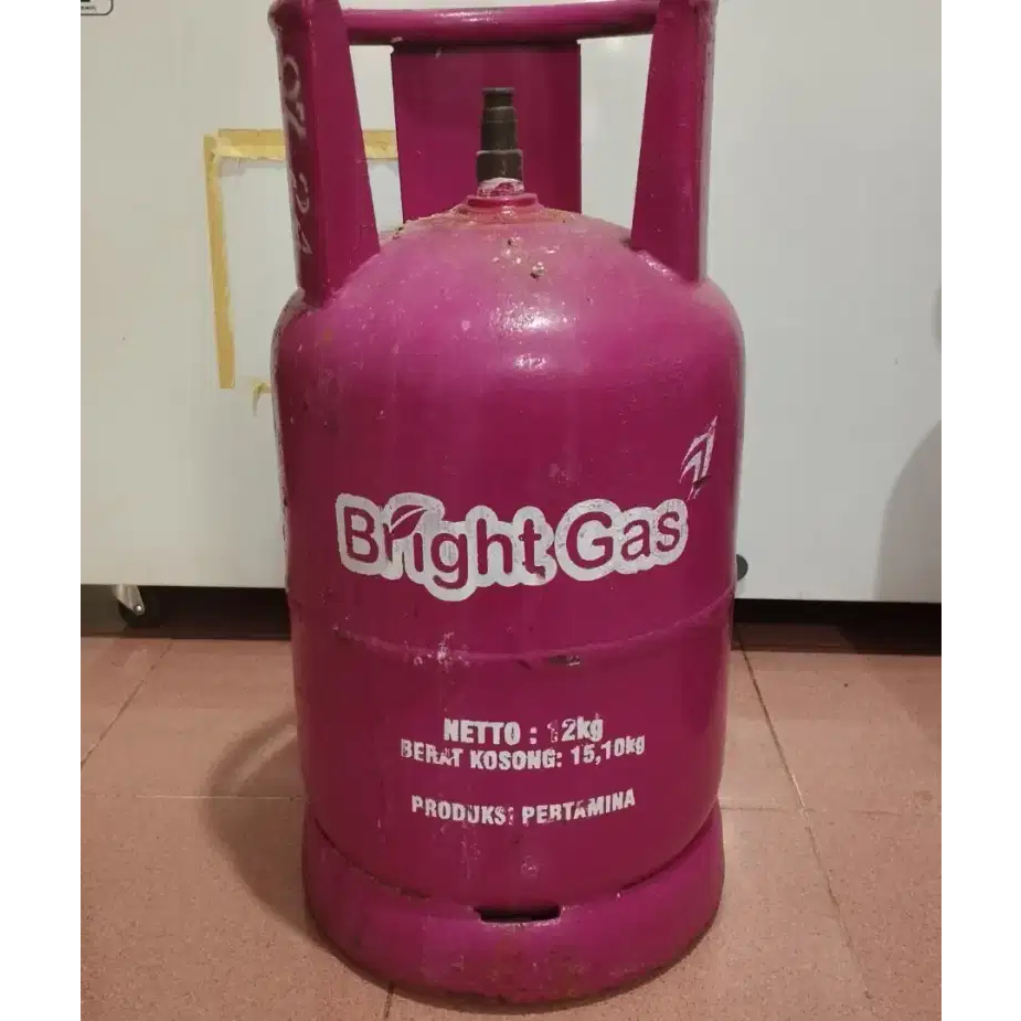 Jual Tabung Gas Lpg 12kg Kosong Bright Gas Khusus Bandung Shopee Indonesia 