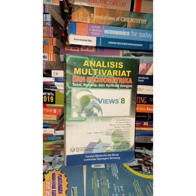 Jual Original Buku Analisis Multivariat Dan Ekonometrika Eviews 8