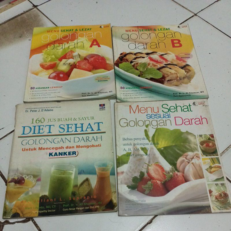 Jual Diet Sehat Golongan Darah Dan Mengobati Kanker/menu Sehat & Lezat ...