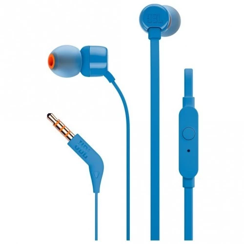 JBL T110 In Earphones with microphone - Garansi Resmi
