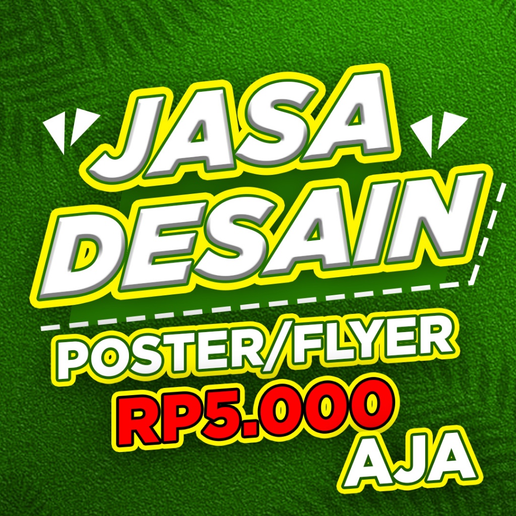 Jual Jasa Desain Poster Atau Flyer 5 Ribu Shopee Indonesia