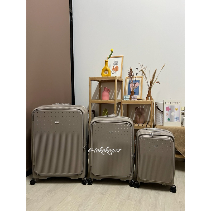 Jual KOPER PRESIDENT 28 INCH TOP LOAD BUKAAN ATAS TSA LOCK ANTI THEFT ...