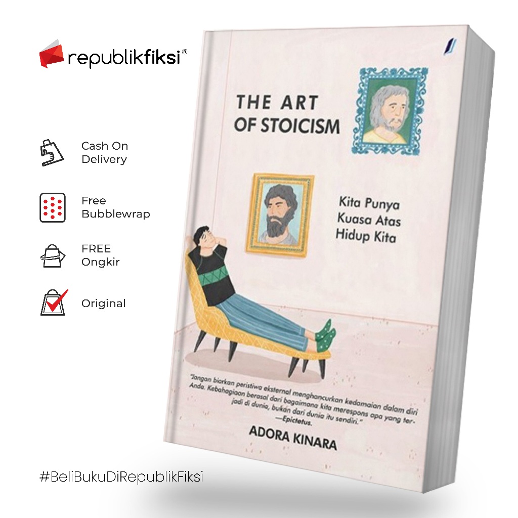 Jual Buku The Art Of Stoicism - Adora Kinara - Jendela | Shopee Indonesia