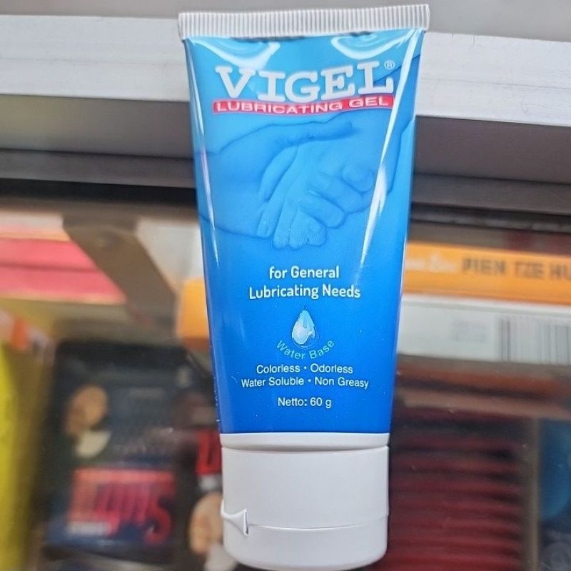Jual vigel lubricating gel 60gr pelumas satuan 1 tube | Shopee Indonesia