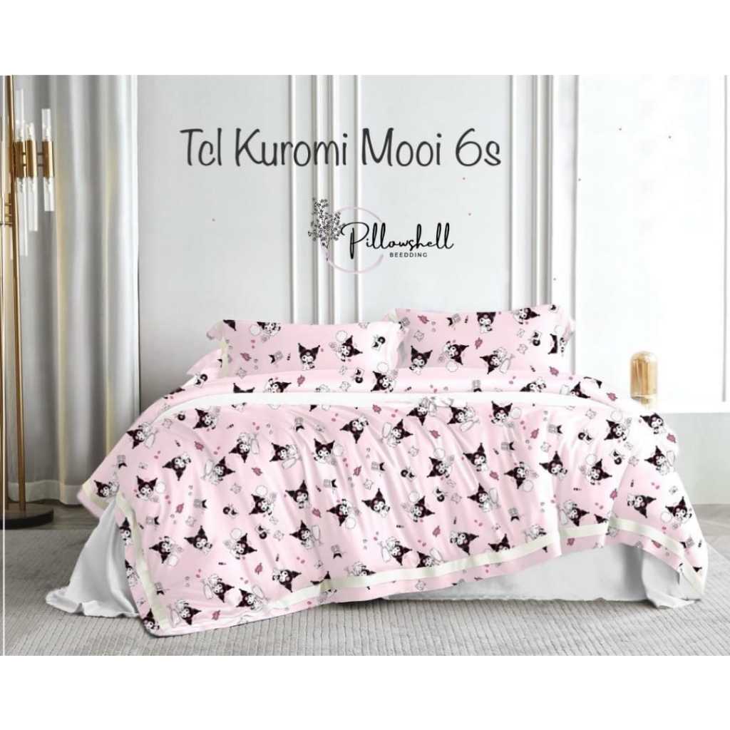 Jual Sprei Set Sutra 60s Motif Sanrio Untuk Anak Bahan Halus Dingin