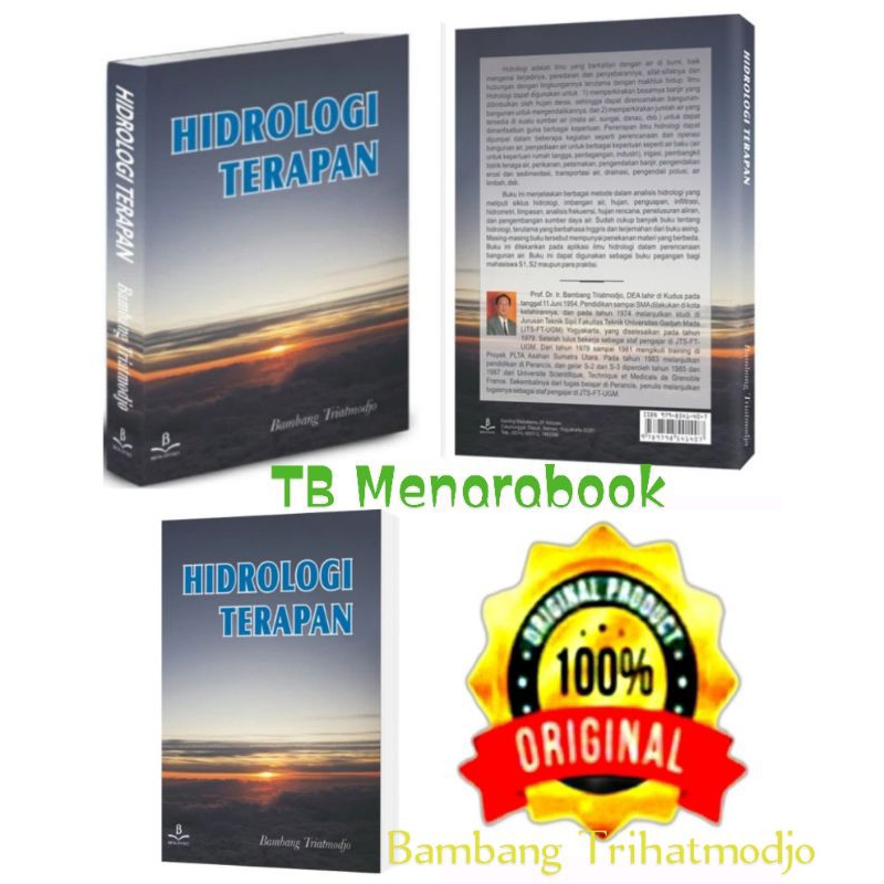 Jual Buku HIDROLOGI TERAPAN - Bambang Triatmodjo | Shopee Indonesia