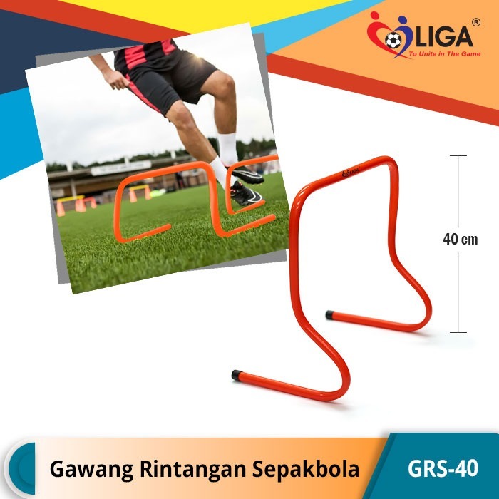 Jual Gawang Rintangan Sepakbola GRS-40 40cm (16inch) | Shopee Indonesia