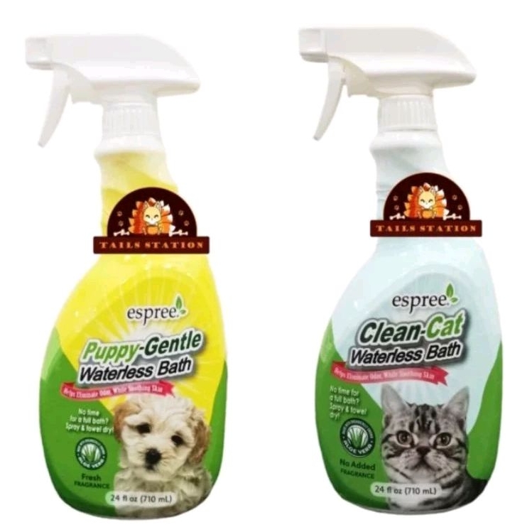 Espree clean cat waterless bath hotsell