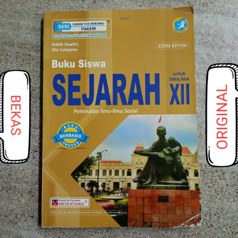 Jual Buku Sejarah kelas 12 XII 3 III MA SMA Penerbit Mediatama ...