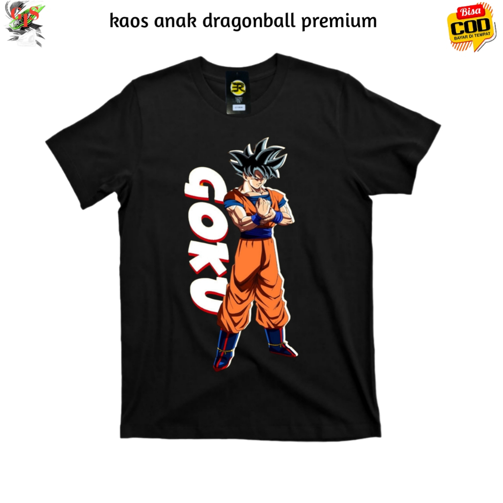 Jual BAJU ANAK UNISEX DRAGON BALL SON GOKU 1-10 TAHUN Shopee
