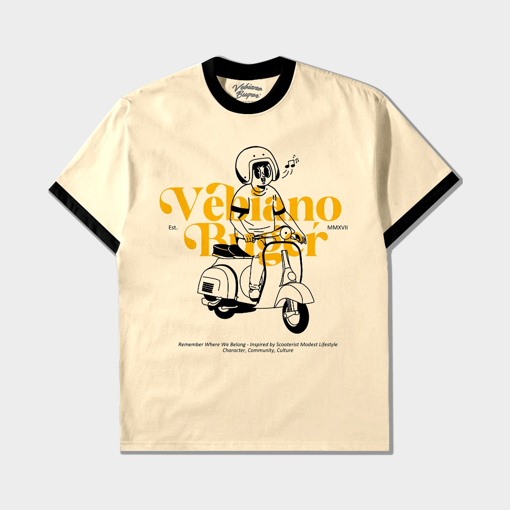 Massa-F T-shirt - Creme
