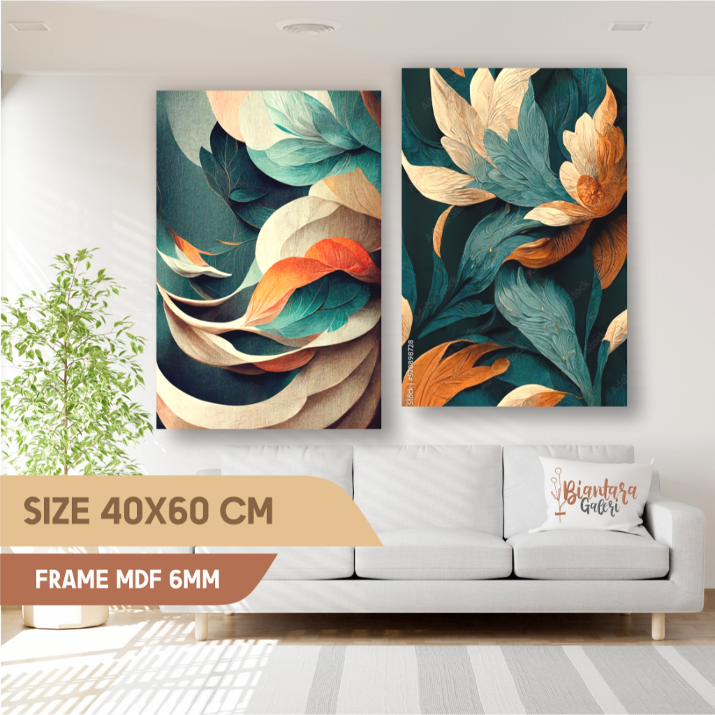 Jual BIANTARA – SUPERJUMBO 40X60 CM BRG Walldecor HIASAN DINDING KAMAR ...