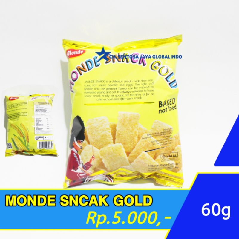 Jual Monde Snack Gold Rasa Jagung / Spaicy Tomat 60gr | Shopee Indonesia