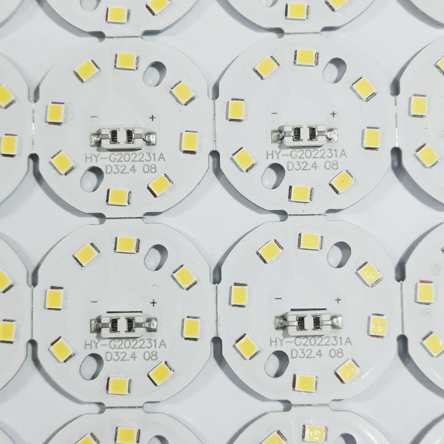 Jual PCB LED DC PREMIUM 8W 9V DIAMETER 32MM BERKUALITAS SUDAH PAKAI ...