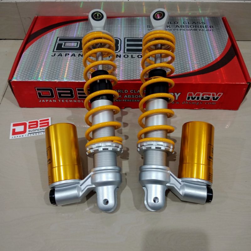 Jual Skok Shockbreaker Tabung DBS 340mm Gold Yellow Shockbreaker Tabung ...