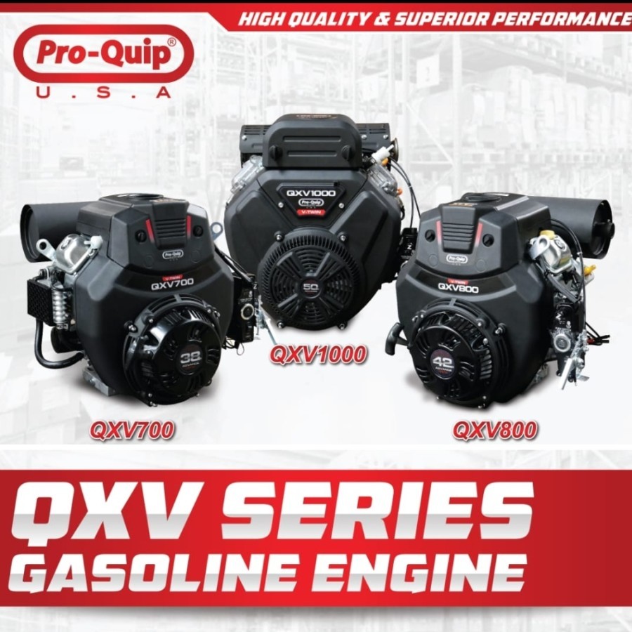 Jual PROQUIP Mesin Penggerak Bensin 50 42 38 HP PK Stater Engine QXV ...