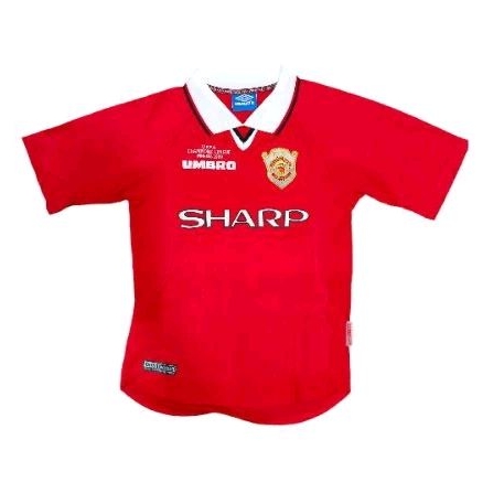 Jual JERSEY BOLA RETRO MU HOME SHARP TREBLE WINNER CHAMPIONS LEAGUE UCL ...