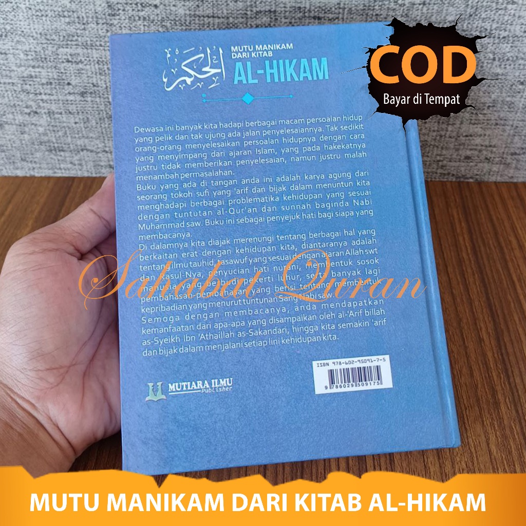 Jual Buku Mutu Manikam Dari Kitab Al Hikam Karya Agung Asy Syaikh As ...