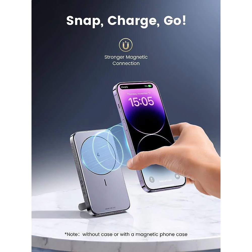 UGREEN Power Bank Magsafe Wireless PD Fast Charging 20w 10.000mAh 15086