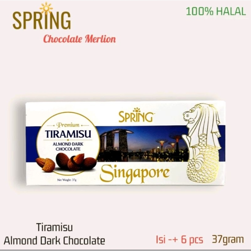 Jual Coklat Singapore Merlion Spring Box 37 Gram (isi -+6pcs) - Oleh ...