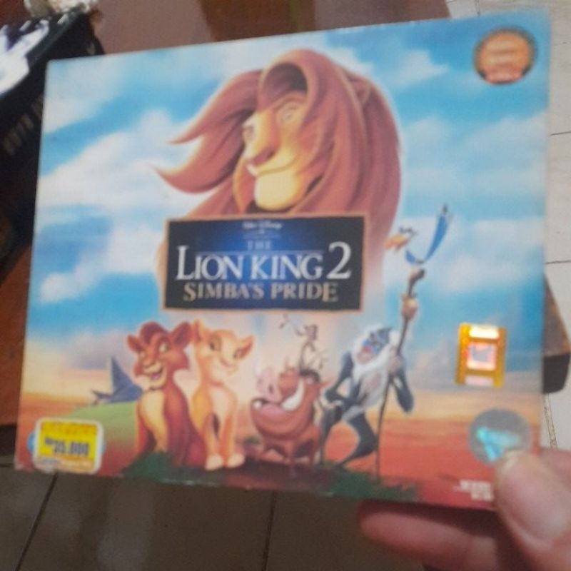 Jual vcd original animasi walt disneys the lion king 2 simba's pride ...