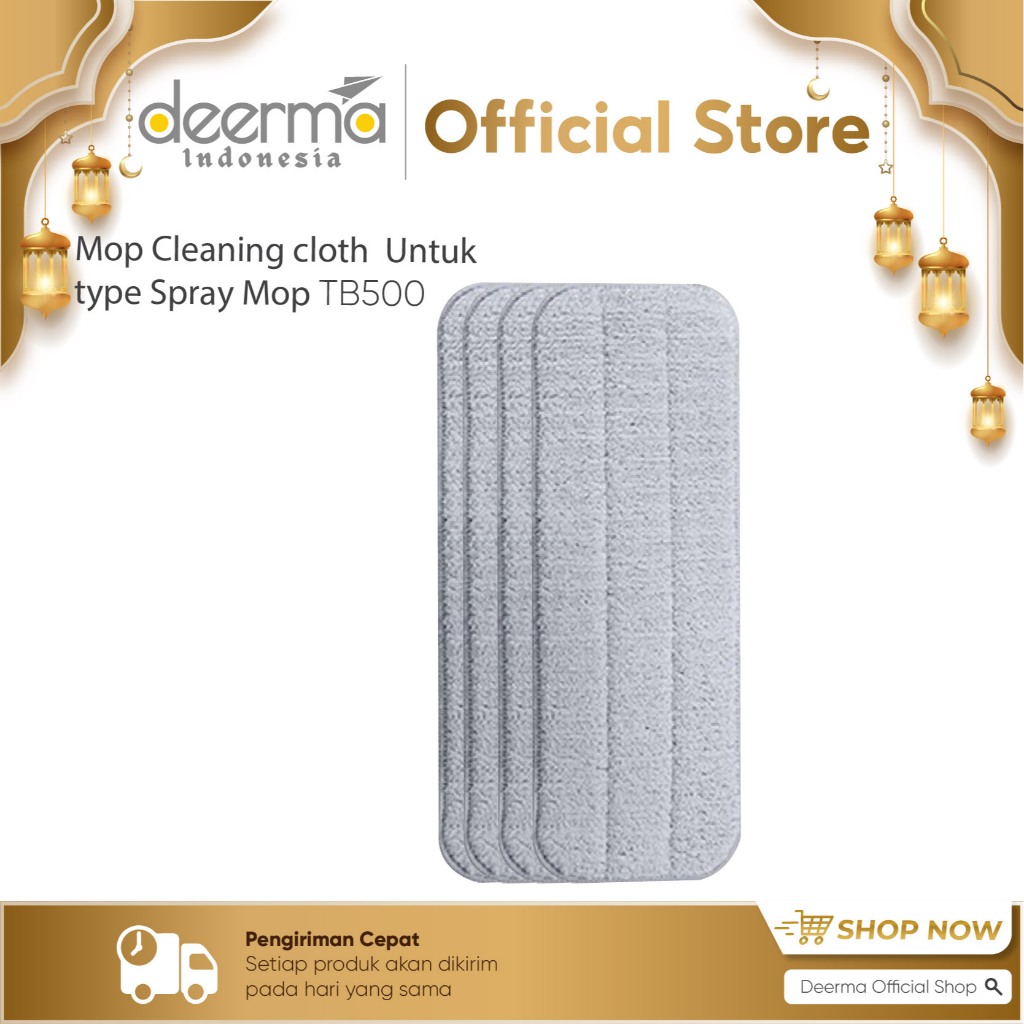Jual Deerma Replace Mop Cleaning Cloth For Deerma Spray Mop TB500 Shopee Indonesia