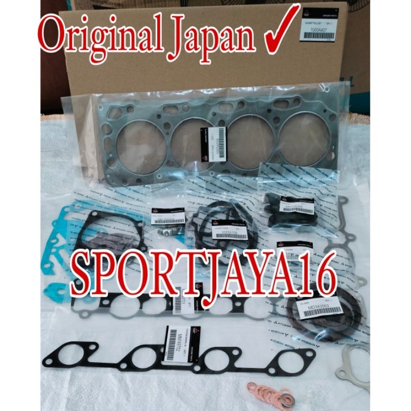 Jual Paking Packing Gasket Full Set Triton Pajero Sport Cc D Made In Japan Shopee